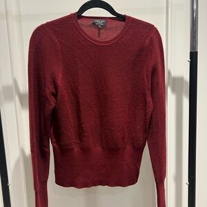 rag & bone Red Crew Neck Sweater